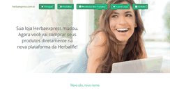 Desktop Screenshot of herbaexpress.com.br